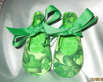 St. Patrick's Day Baby/Crib Shoes