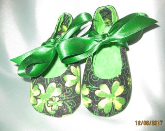 St. Patrick's Day Baby/Crib Shoes