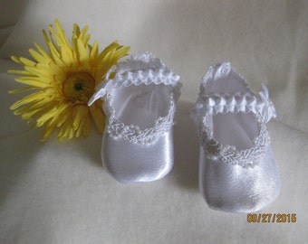 Baby Girl Christening Shoes