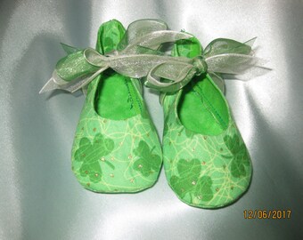 St. Patrick's Day Baby Shoes