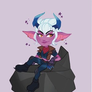 League of Legends Tristana Print - 5x7