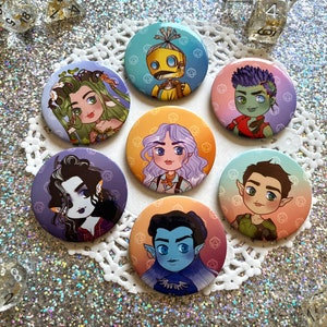 Critical Role | Bells Hells 1.75” Buttons