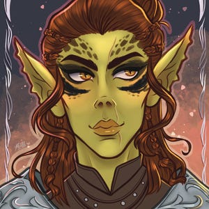 Baldur&#39;s Gate 3 | Lae&#39;zel Print 5x7