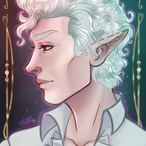 Baldur's Gate 3 | Astarion Print 5x7