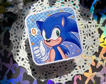 Sonic the Hedgehog Vinyl Sticker 3"