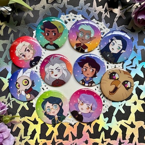 The Owl House 1.75” Buttons