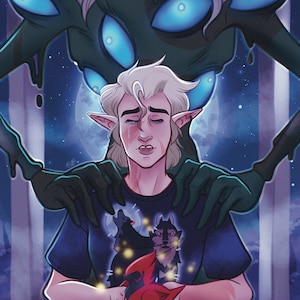 Hunter and Belos | The Owl House  - 8.5x11 Print