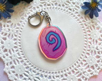 World of Warcraft | Hearthstone Rainbow Acrylic Charm