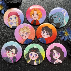 Fullmetal Alchemist Anime | 1.75” Buttons
