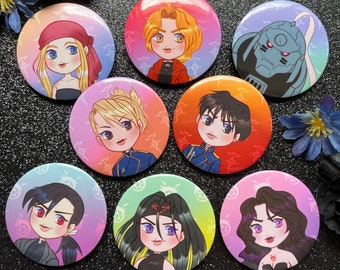 Fullmetal Alchemist Anime | 1.75” Buttons