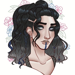 Critical Role - Yasha Nydoorin 8.5x11 Print