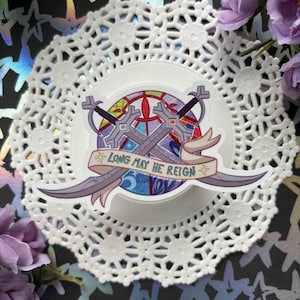 Critical Role Mollymauk Tealeaf Vinyl Sticker 4&quot;