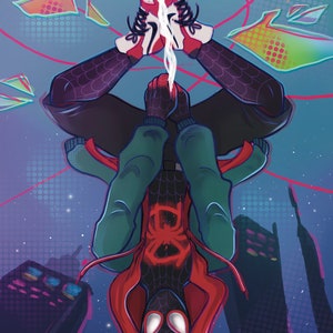 Spiderman Miles Morales - 11x17 Print