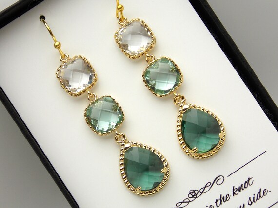 Seafoam green jewelry Clearance