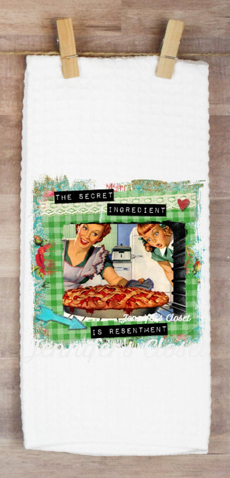 Bridal Shower Gift Kitchen Towels Kitchen Decor Dish Etsy