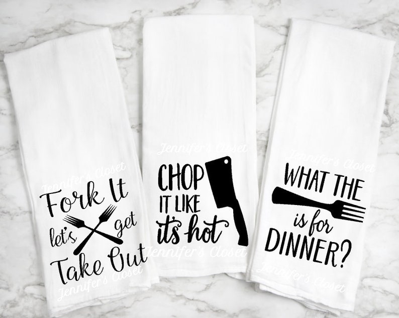 Chrismas Gift, Flour Sack Dish Towels, Stocking Stuffer, For Her image 9