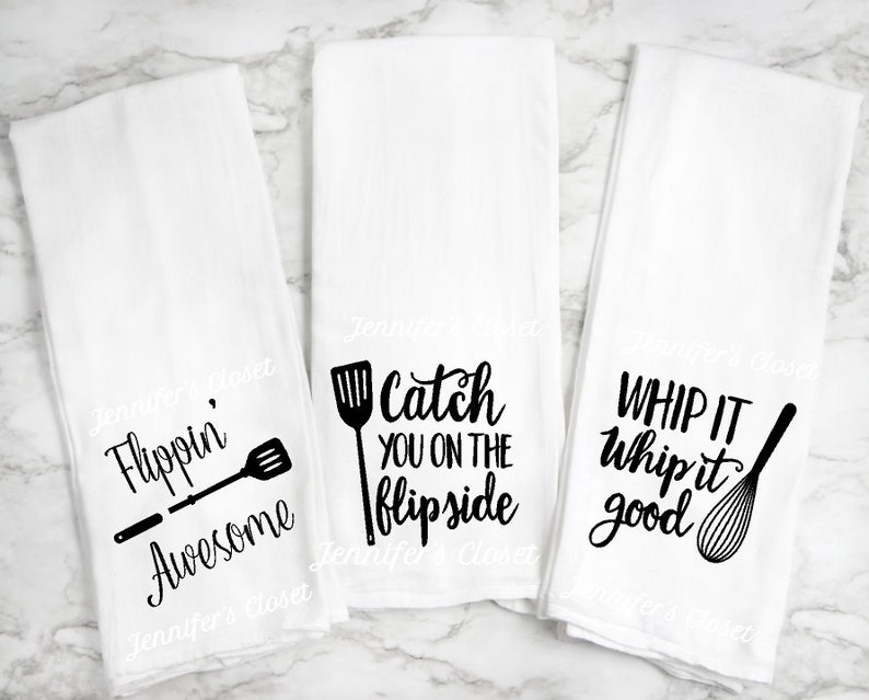 Chrismas Gift, Flour Sack Dish Towels, Stocking Stuffer, For Her image 7