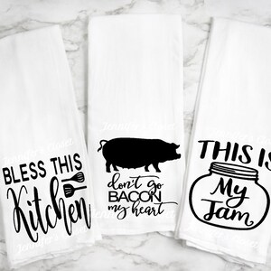 Chrismas Gift, Flour Sack Dish Towels, Stocking Stuffer, For Her image 4