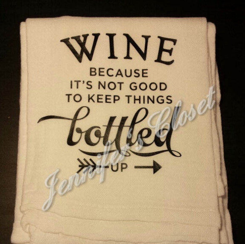 First Mothers Day Funny Kitchen Towel Gift for Wife