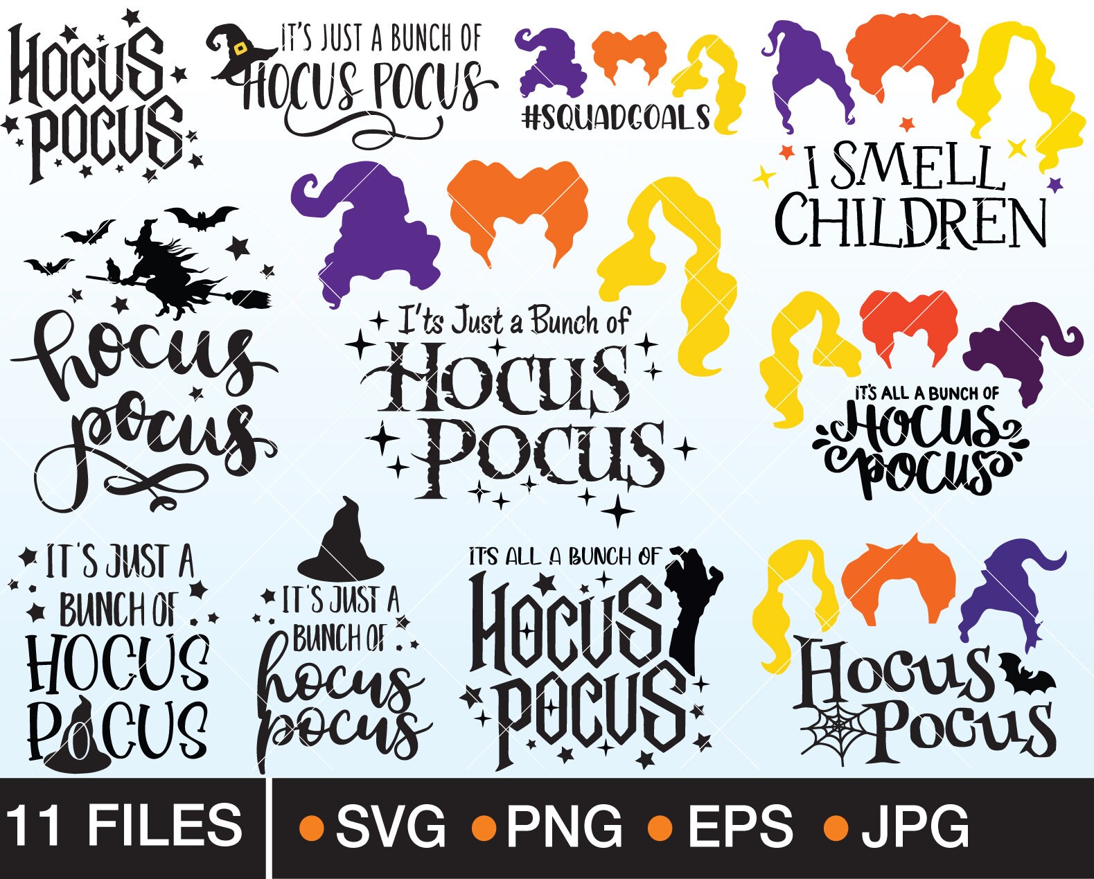 Layered SVG Bundle #7 - Svg Bundle, Witch Svg, Halloween png, Hallowe…