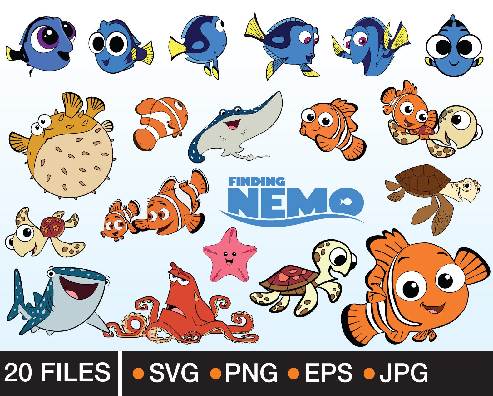 Finding Nemo Svg Free lupon.gov.ph
