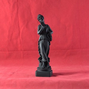 Persephone Goddess Queen of the Underworld greek aged black 6,3 inches ( 16 cm )