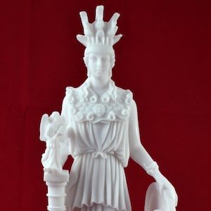 atena minerwa pallas biała grecka statua figurka NOWOŚĆ 28 cm 11 cali