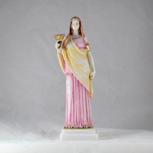 Persephone  Goddess  Queen of the Underworld colour statue  25 cm 10 inches