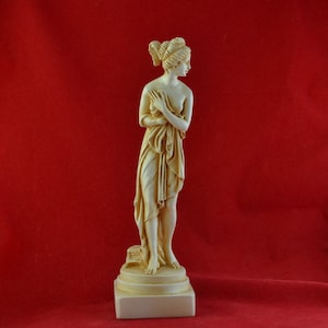 Persephone  , Kore Goddess Queen of the Underworld aged patina greek mythology statue 16 cm - 6 inches