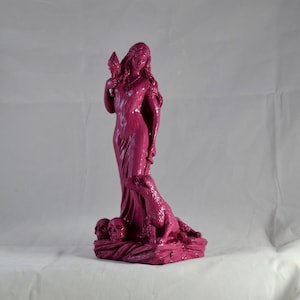 Hecate Pink Magic Witch Goddess Hekate Dark statue  19cm 7,5 inches