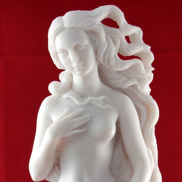 Rising Aphrodite Venus Nude Woman Big Size Statue  Erotic Greek  Art Sculpture 16 inches