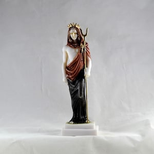 Hades Pluto Kolor Podziemia Bóg Statua 21 cm 8,2 cala