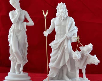 Persefona, bogini, królowa podziemi i Hades, statua z mitologii greckiej, 10 cali