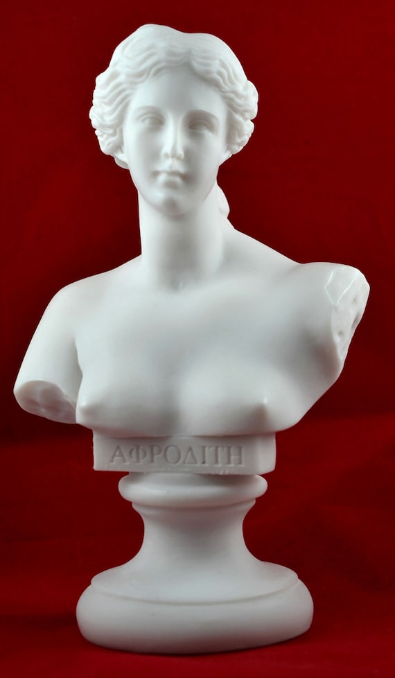 visa n de france statue Vénus Aphrodite Buste beauté grecque de amour