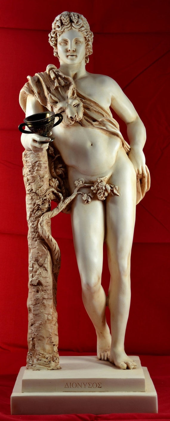 statue of dionysus