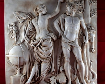 Hercules Aphrodite and Nike Wall Relief, Greek Parthenon NEW Greek Mythology