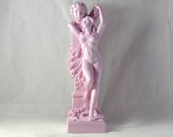 Serment d’amour Nu Femme Aphrodite Statue Rose 26 cm 10 pouces