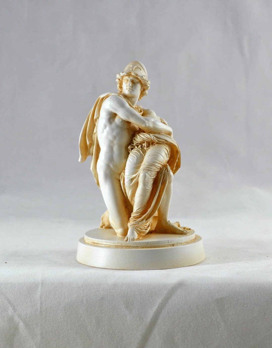 アレスとアフロディーテ（マルスとビーナス）彫刻大理石経年緑青彫像12 cm（4.7インチ） - Etsy 日本