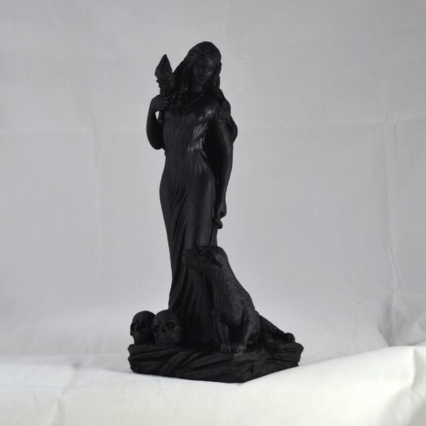 Hécate - Statue de la magie noire, déesse Hécate, 19 cm 19 cm