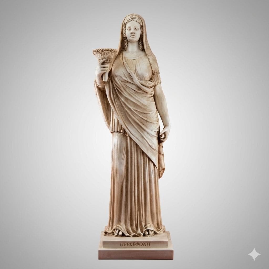 冥界の女王ペルセポネ 植物の女神像 ギリシャ 大型 25 インチ - Etsy 日本