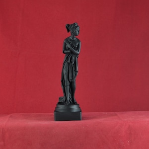 Persephone  , Kore Goddess Queen of the Underworld black greek mythology statue 16 cm - 6 inches