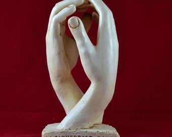 【オーギュスト・ロダン/A・Rodin】ブロンズ銅『考える人』置物 大理石台 考える人のブロンズ像 – オーギュスト・ロダン彫刻、大理石台座に緑色