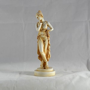 Persephone Goddess Aged Patina Queen of the Underworld  statue  18cm 7 inches
