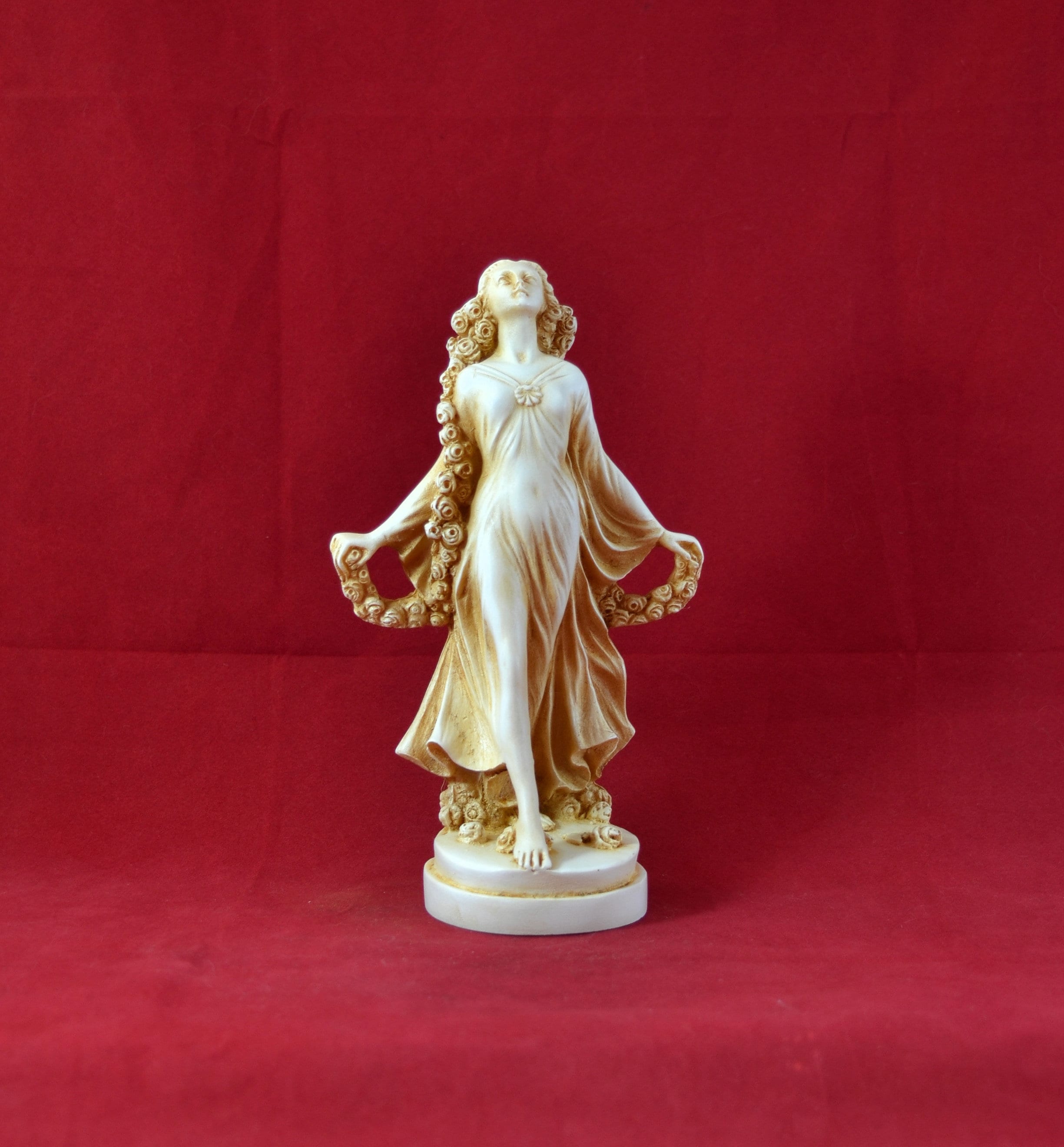ペルセポネ像：鋳造大理石フローラ女神彫刻（7インチ） - Etsy 日本
