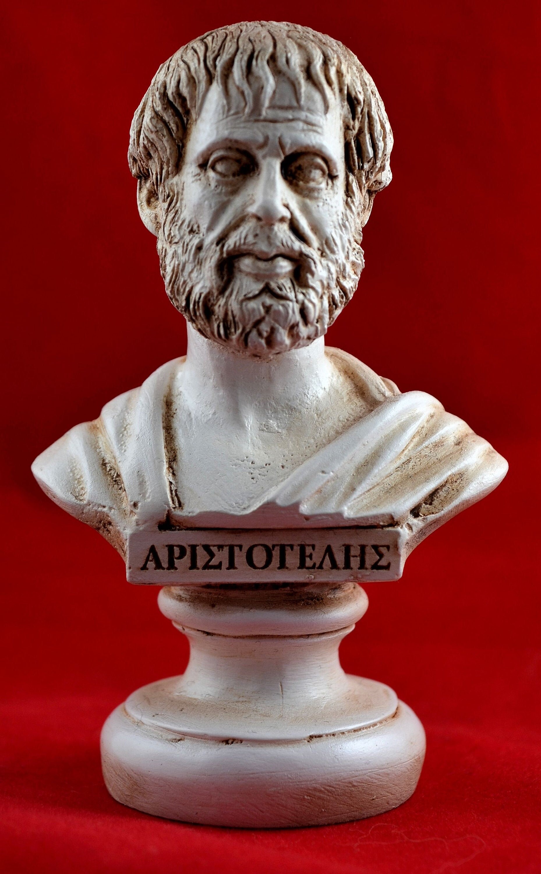 Aristotle Bust Greek Great Philosophers Patina NEW Etsy