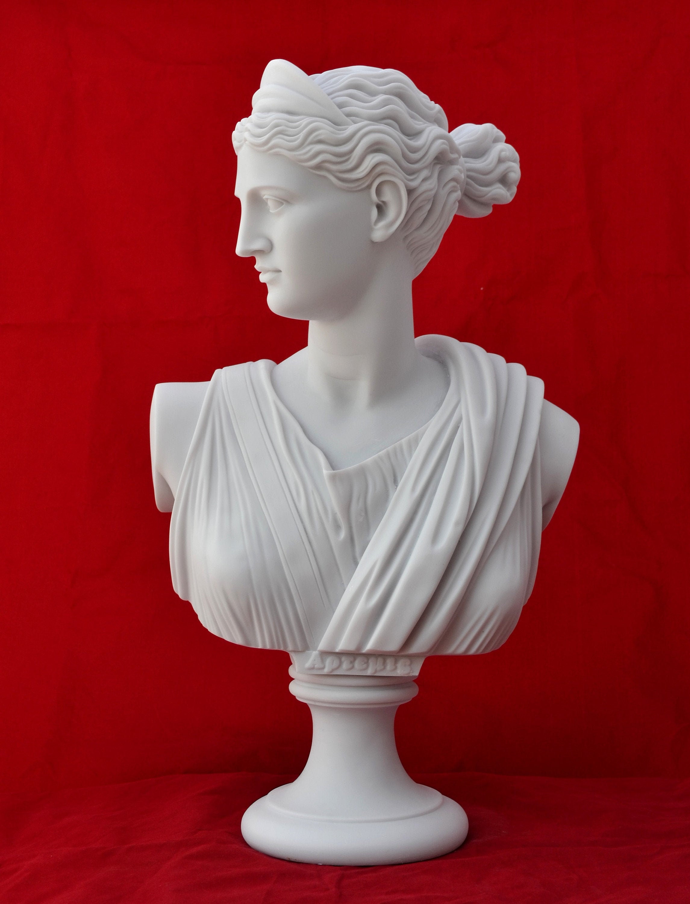 Diana the Huntress Statue Goddess of the Hunt Artemis White Finish *WELL MADE Diana the Huntress Statue Goddess of the Hunt Artemis White Finish *WELL MADE