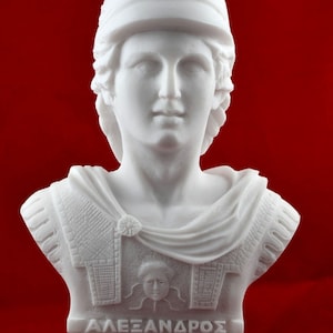 Alexander The Great Bust Greek Statue 7,5 inch