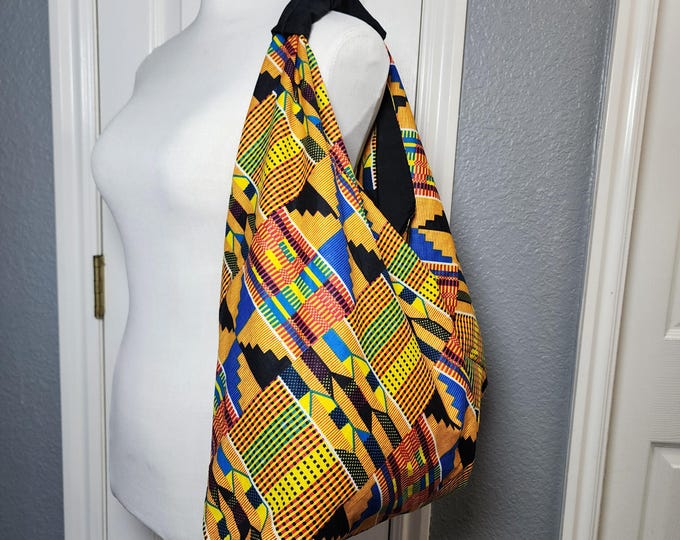 Shoulder handbag Christmas gift for her fabric Ankara Bag Origami bag