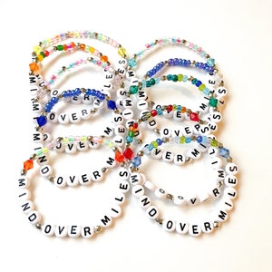 Mind Over Miles Marathon Runner Friendship Bracelet