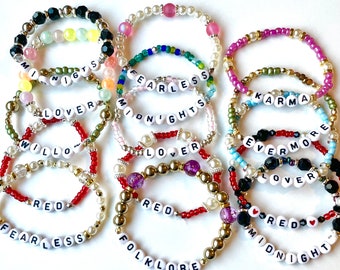 5 pack Taylor Swiftie Eras Friendship Bracelets